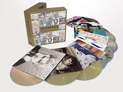 MADONNA	- COMPLETE STUDIO ALBUMS (1983-2008) 11xCD BOX • $28.11