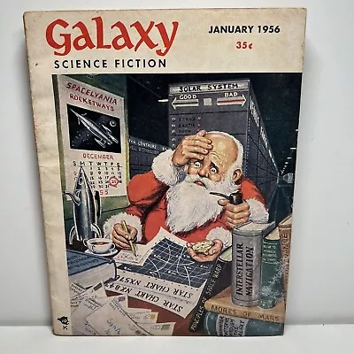 Galaxy Science Fiction Vol 11 No 3 January 1956 Santa Claus Christmas • £10.43