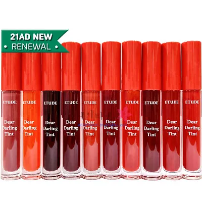 ETUDE HOUSE Dear Darling Water Gel Tint Lip Stain 10Color Korean Cosmetics • $13.82