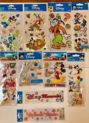 Disney EK Success Mickey Mouse And Friends Jolee- You Choose-Combined Shipping • $3.99