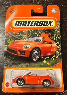 Matchbox HFP37 MB14 MBX Highway Series 2019 Volkswagen Beetle Convertible • $0.99