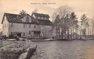 Laurel Delaware Records Mill Scenic View Vintage Postcard AA83313 • $8.75