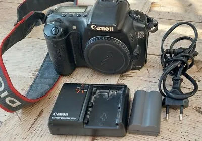 Canon EOS 20D Digital Camera DS126061 Body Only - Battery/charger/original Strap • £85