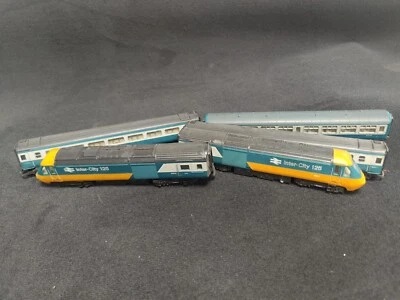 £60 • Buy HORNBY OO GAUGE INTERCITY 125 BUNDLE Diesel Locomotive BR Blue Ringfield Motor