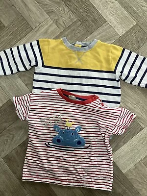 Boys 2 Top Bundle Baby Boden And John Lewis • £0.99