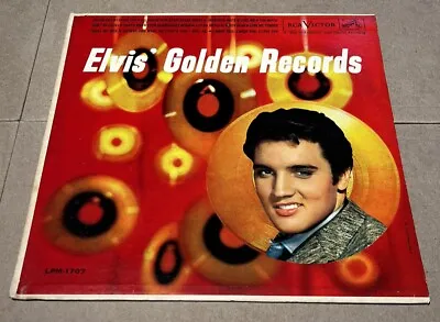 Elvis Presley–Elvis' Golden Records - 1958 RCA ‎LPM-1707 Mono EX Vinyl Complete • $49.99