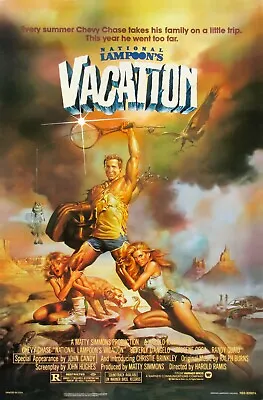 $7.99 • Buy 1983 National Lampoons Vacation Movie Poster Print Griswold Wally World 🍿