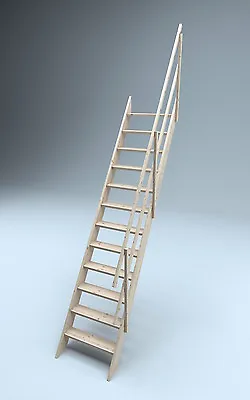 £134.95 • Buy Oxford Wooden Staircase Kit Loft Attic Space Saver Stairs Ladder 600mm Anti-Slip