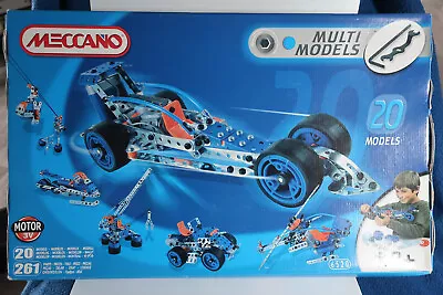 Meccano Multi Models Set Number - 6520 261 Pieces  New In Sealed Box BNIDB • £11.99