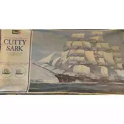 Revell 1/96 Scale CUTTY SARK CLIPPER SHIP Plastic Model Kit. H-399 Vintage 1978 • $160