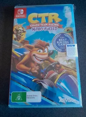 CTR Crash Team Racing Nitro Fueled Nintendo Switch Game (Brand New) • $69