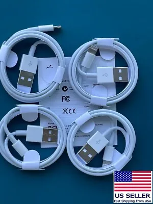 4x OriginalOEM 1M 3FT USB Charger Cable For IPhone 5 6 7 8 11 12 MAX PRO XS 13 • $15.75