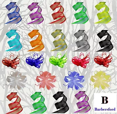 £1 • Buy Barbersfords Double Satin Edge Organza Ribbon Rolls 10,15,25mm. Double Faced