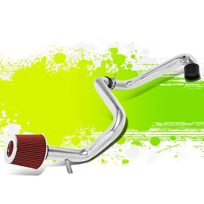 For 01-05 Honda Civic 1.7l High Flow Cold Air Intake System Kit W/red Filter • $63.88
