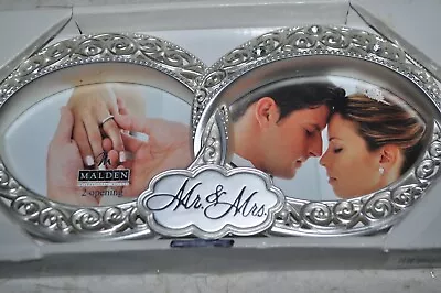 Malden Wedding Picture Frame Mr & Mrs • $9.78