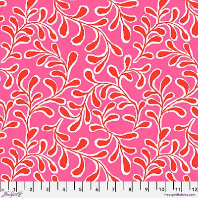 Free Spirit Kaffe Fassett Twig Pink Cotton Fabric By The Yard • $12.50