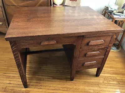 Antique Oak Secretary Desk Vintage • $750