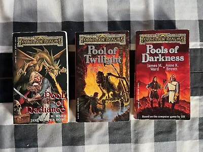 The Pools Lot Of 3 Heroes Of Phlan VTG TSR Forgotten Realms Darkness Twilight Ra • $21.50