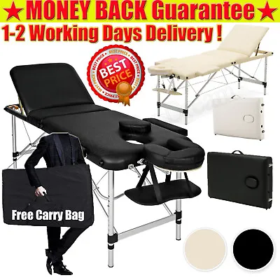 £90.90 • Buy 2022 Folding Massage Table SPA Bed Manicure Beauty Salon Therapy Tattoo Couch