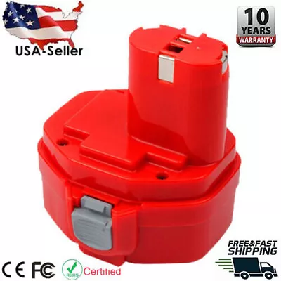 14.4V For Makita 1420 1422 1433 1434 PA14 192600-1 194172-2 NiMh Battery 4.8Ah • $20.89