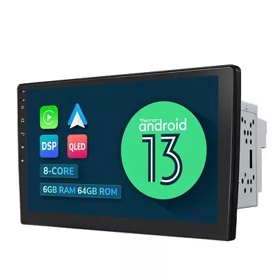 Eonon 10.1  Car Stereo Double DIN Android 13 GPS Navigation CarPlay Bluetooth 4G • $429.59