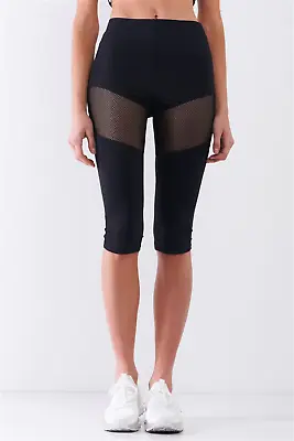 High Waist Sports Midi Leggings • $7.99