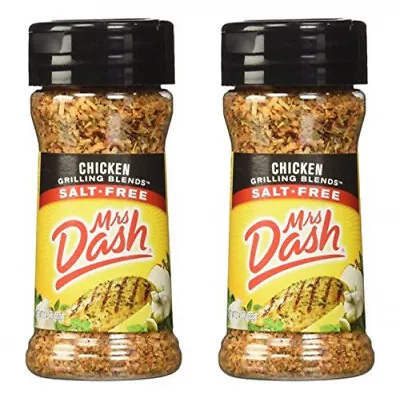 Mrs Dash Chicken Grilling Blend Salt-Free Chicken Seasoning Blend 2 Bottle Pack • £10.43