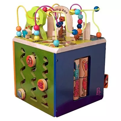Buy B Zany Zoo Activity Cube Great Educational Toy • $59.99