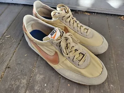 $699.99 • Buy Vintage 1979 NIKE Running 10.5 Made In Korea Brown Tan Beige Oceania Diablo Mens