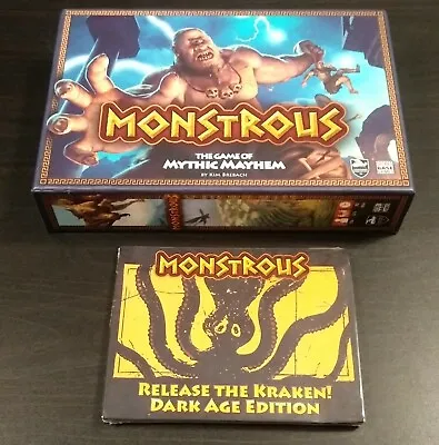 $13.29 • Buy Monstrous + Release The Kraken Expansion (Dark Age Edition)