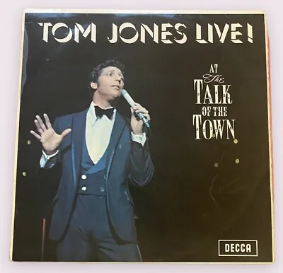 Tom Jones Live! At The Talk Of The Town 1967 Decca Mono Vinyl LP • £10