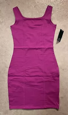 NWT ✅ Women’s Sleeveless Seamed Bodycon Pink Dress ✅ Size X-Small ✅ Brand New • $11.69