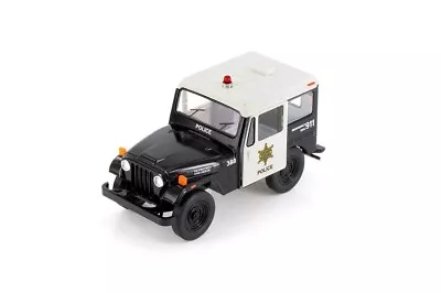 5433) Kinsmart 5''1971 Jeep DJ-5B Diecast Model Car Police1:26 - BLACK W White  • $10.75