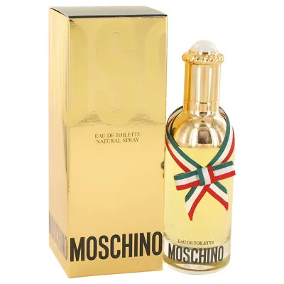 Moschino Perfume 2.5oz Eau De Toilette Spray MSRP $80 NIB • $34