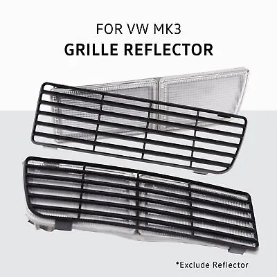 Grille Reflector Front Bumper For VW MK3 Golf Cabrio Vento Jetta GTI VR6 Grid • $42.28