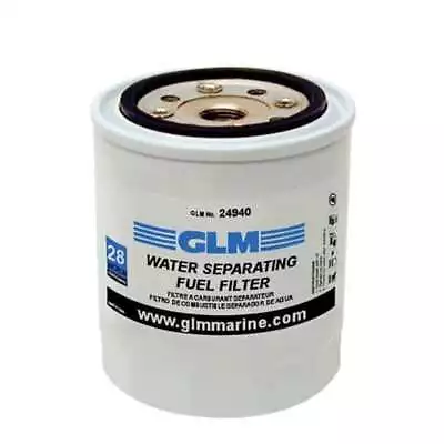 GLM Marine 24940 Water Separating Fuel Filter Mercury/Mariner/Force 28 Micron • $16.83