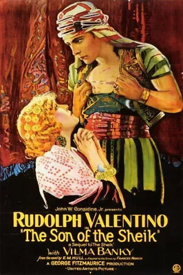 67957 Son Of The Sheik Rudolph Valentino Vilma Banky Wall Decor Print Poster • $14.95