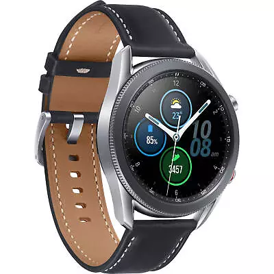 Samsung Galaxy Watch3 Stainless Steel (41mm) Silver(Bluetooth) - Good  • $153.41