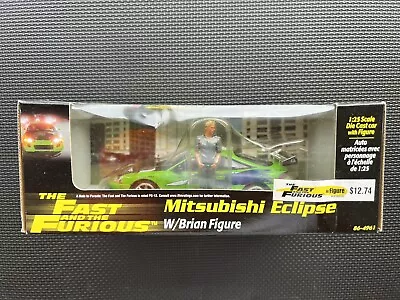 2002 Revell: Fast & The Furious (1:25 Scale) Mitsubishi Eclipse W/ Brian Figure • $125
