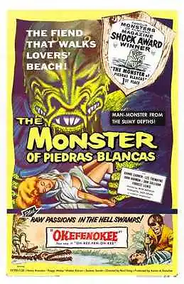 Combo Monster Of Piedras Blancas Poster 02 A4 10x8 Photo Print • $11.18