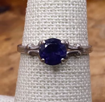 Kabana Kbn Sterling Silver And Sapphire Ring Size 6.25 • $29.99