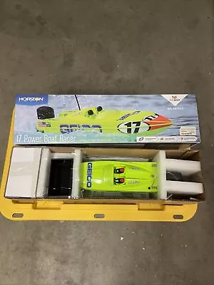 Pro Boat PRB08044T1 Miss GEICO 17  Power Boat Racer Deep-V RTR W/ 3s And Charger • $150