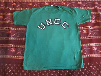 Vintage UNCC University North Carolina Charlotte T-shirt Size Large. • $12.95