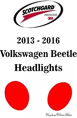 3M Scotchgard Paint Protection Film 2013 2014 2015 2016 Volkswagen Beetle • $45