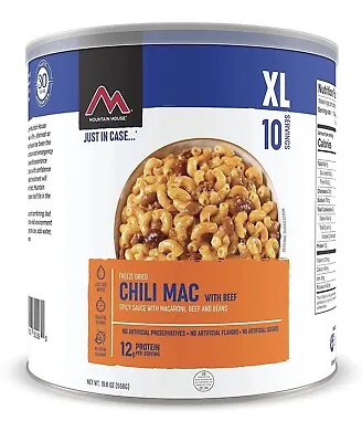 Mountain House Freeze Dried Chili Mac With Beef Emergency Survival Food #10 Can • $40