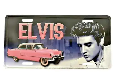 Elvis Presley Automobile License Plate  6 X 12 Embossed Aluminum **NEW** • $14.77