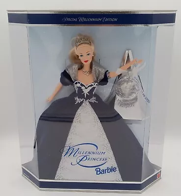 NRFB Mattel BARBIE Millenium Princess 2000 #24154 New In Box • $24.99