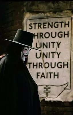 $10.95 • Buy V FOR VENDETTA Movie POSTER 11 X 17 Natalie Portman Hugo Weaving Sinéad Cusack K
