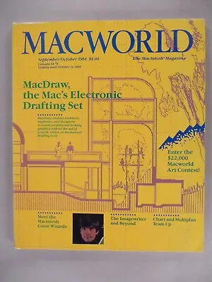 Macworld Magazine #4 -September/Oct 1984 ~Steve Jobs Apple Computer Mac World • $29.99