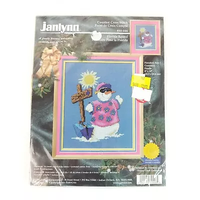 Janlynn Counted Cross Stitch  Florida Bound  #80-446 Brand New Kit • $19.99